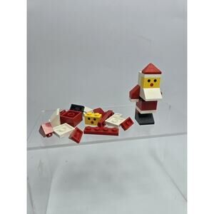 VINTAGE 1986 LEGO Santa Claus Set #1555 With Extra